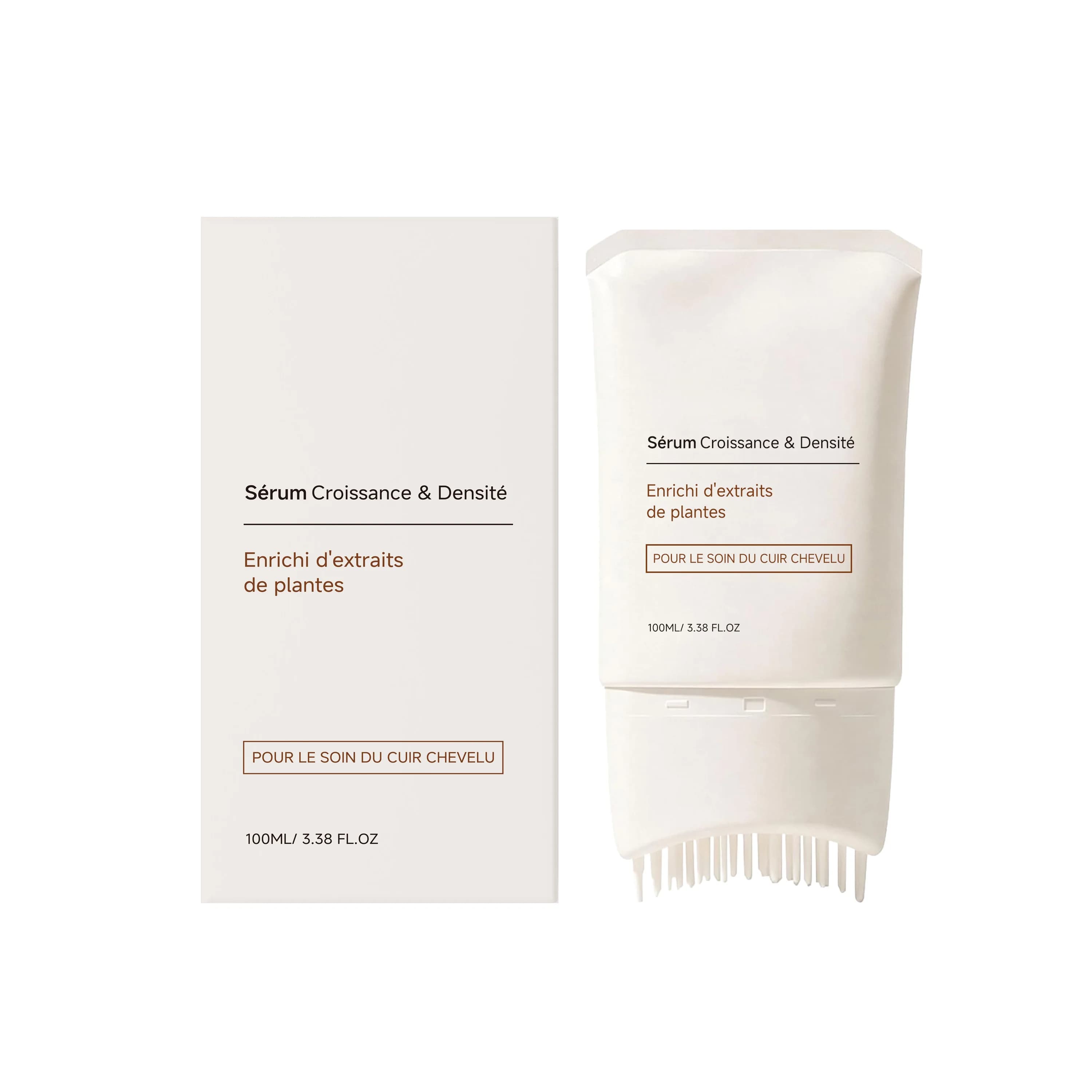 Sérum capillaire hydratant qui améliore la texture des cheveux, éclaircit, booste le volume et la do