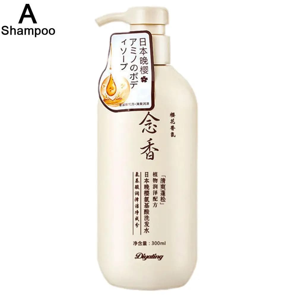 Sakura – shampoing et revitalisant japonais, nettoyage doux, nourrissant, pour cuir chevelu, hydrata