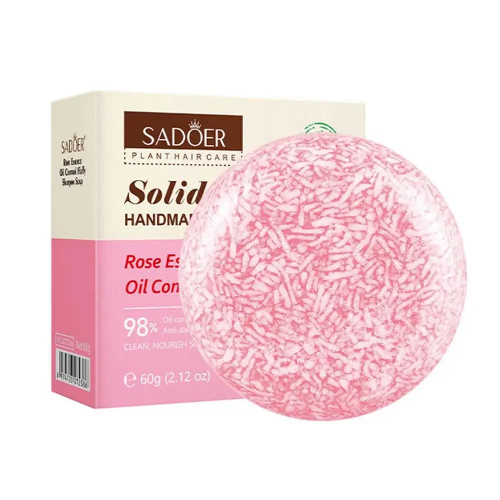 Barre de shampoing solide biologique à base de plantes, soin capillaire, savon anti-pelliculaire, co
