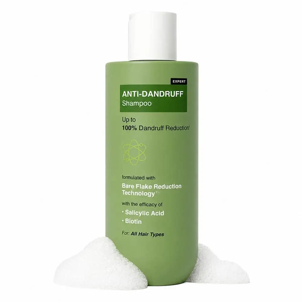 Shampooing antipelliculaire, exfoliation profonde du cuir chevelu, régénération des follicules pileu