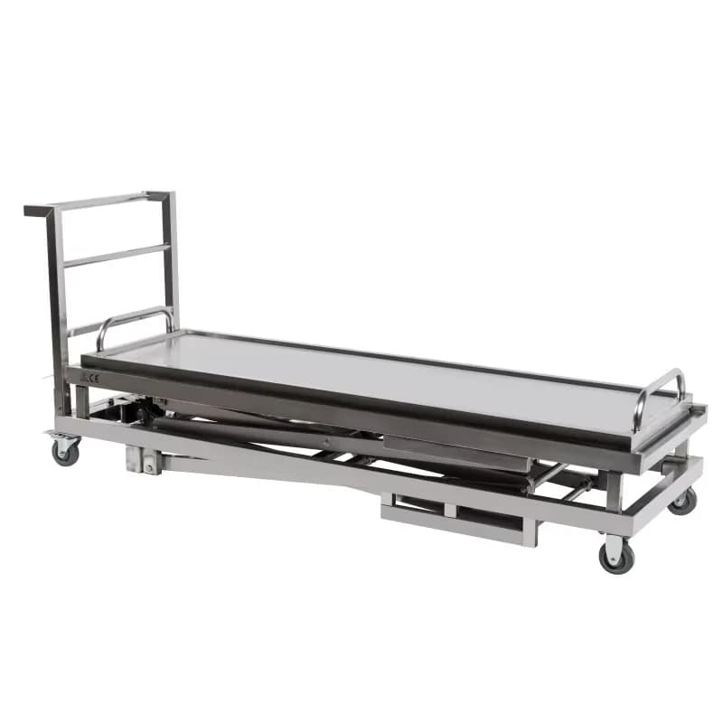 Chariot élévateur hydraulique personnalisé pour corps morts / Chariot mortuaire pour cadavres