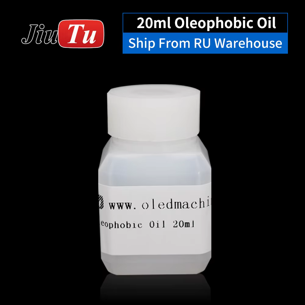 Huile oléophobe de 20ML pour la solution d'élimination des rayures de téléphone de machine de poliss