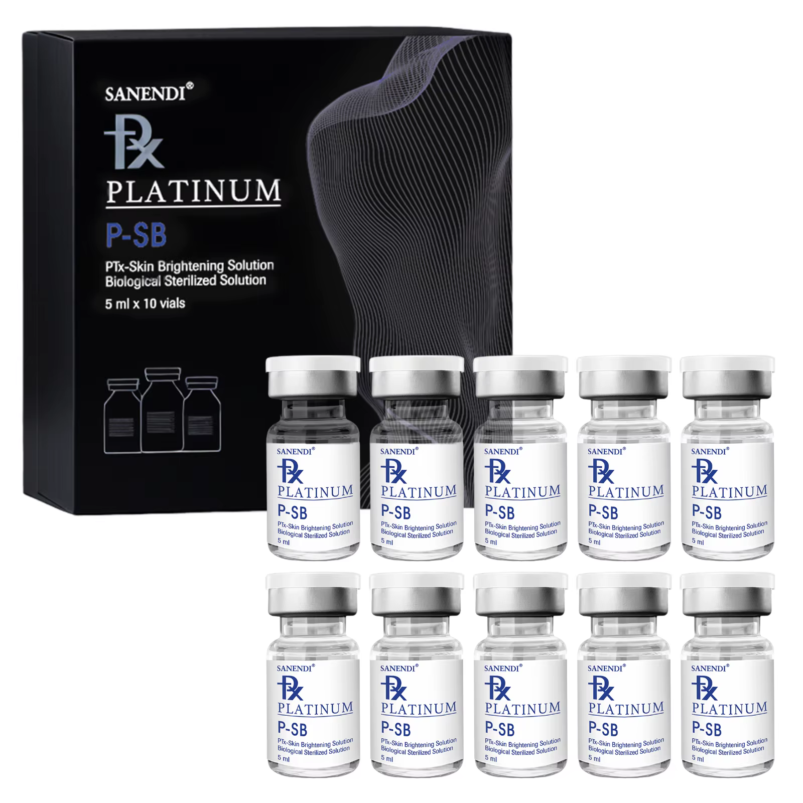 Sanendi coréen sérum de croissance des cheveux P-HL Ptx Peptide Essence Dr.Pen Booster Solution Anti