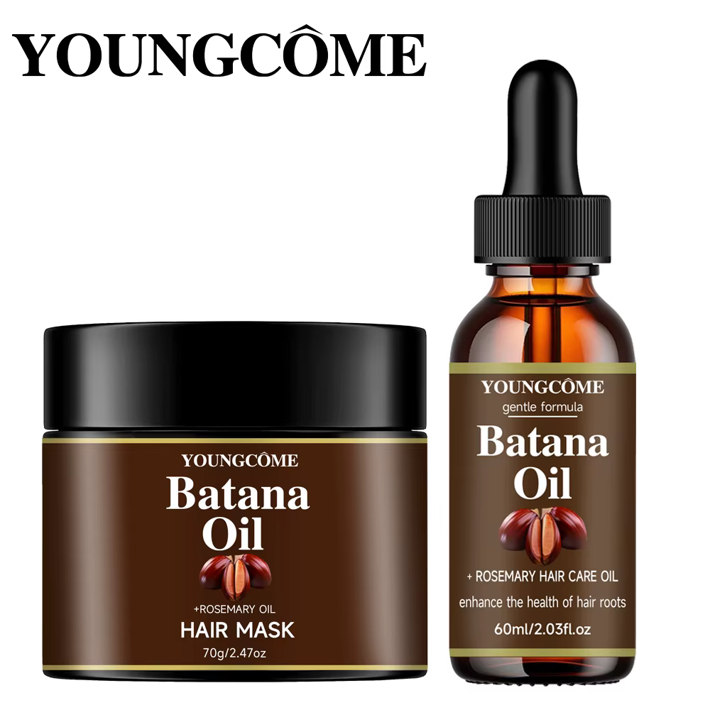 Huile de Batana naturelle 100% Pure pour la croissance des cheveux, masque capillaire au beurre, sér