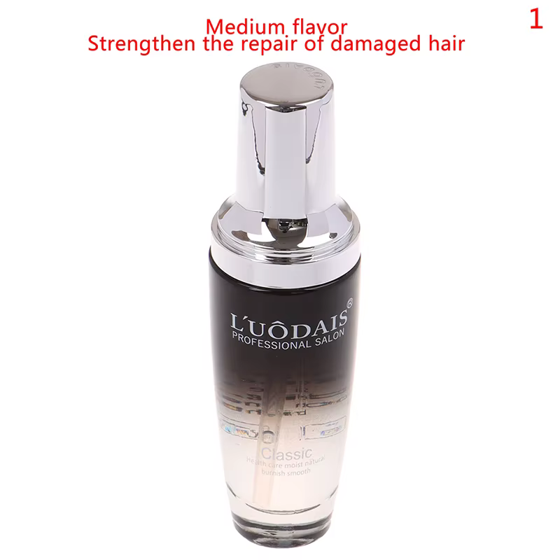 LUODAIS-Sérum réparateur pour cheveux secs et abîmés, huile d'argan, parfum plus lisse, protège la b
