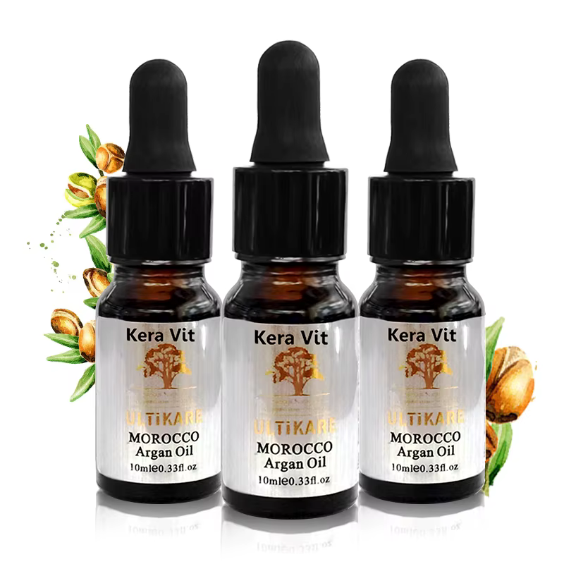 Huile d'argan marocaine pour le soin des cheveux et du cuir chevelu, traitement pour tous les types 