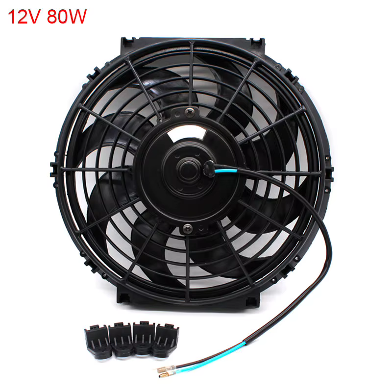 Ventilateur de refroidissement électrique universel 12V 120W pour radiateur moteur 12 pouces, refroi