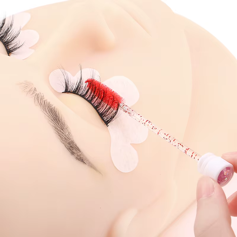 Tube de brosse à sourcils en diamant vide et réutilisable, 100 pièces, étui de baguette de Mascara,