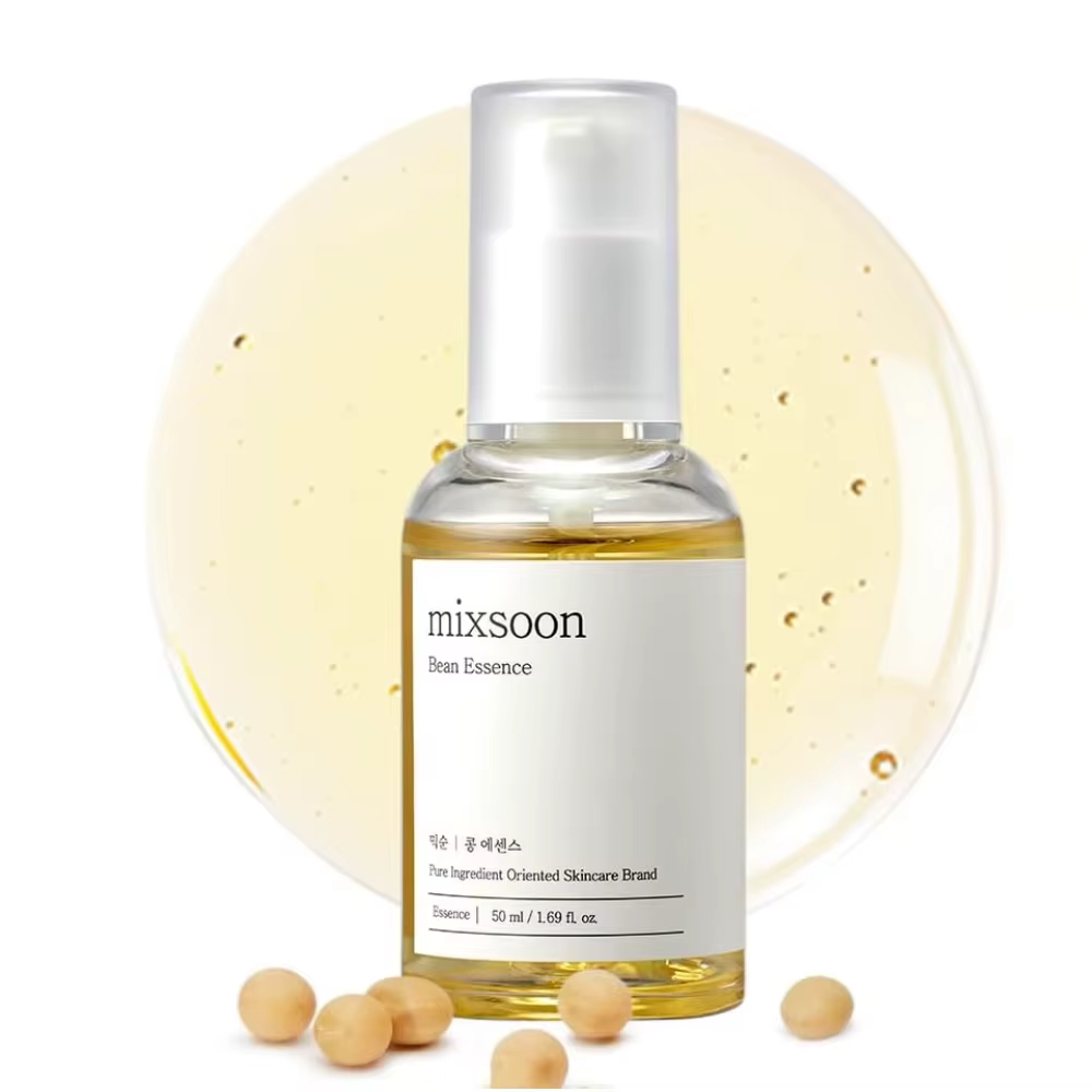 Soin coréen Mixsoon Glow Bean Essence, sérum hydratant facial exfoliant doux et longue durée, peau l