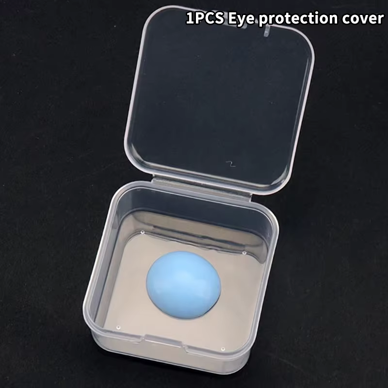 【Protège-œil en silicone souple avec absorbeur pour instruments de blepharoplastie et chirurgie opht