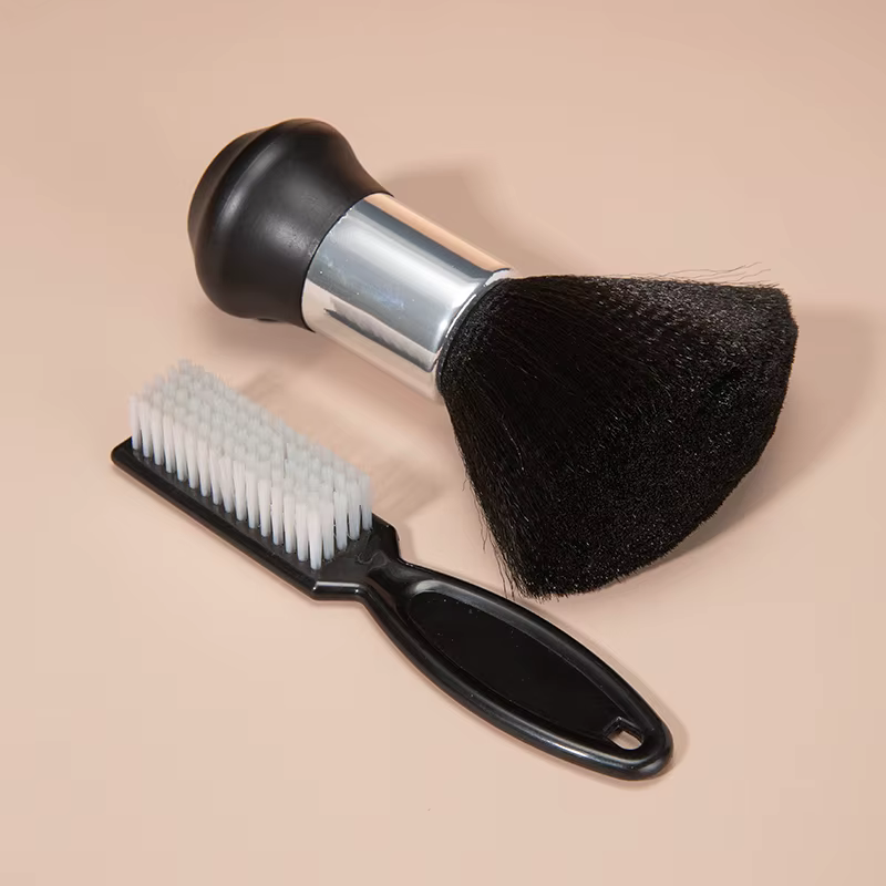 Coiffure brosse douce noir coiffure balayage cou nettoyage des cheveux Duster coupe de cheveux annea
