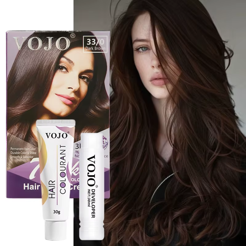 Crème colorante pour cheveux DIY, teinture instantanée lavable, crème colorante facile à laver, colo