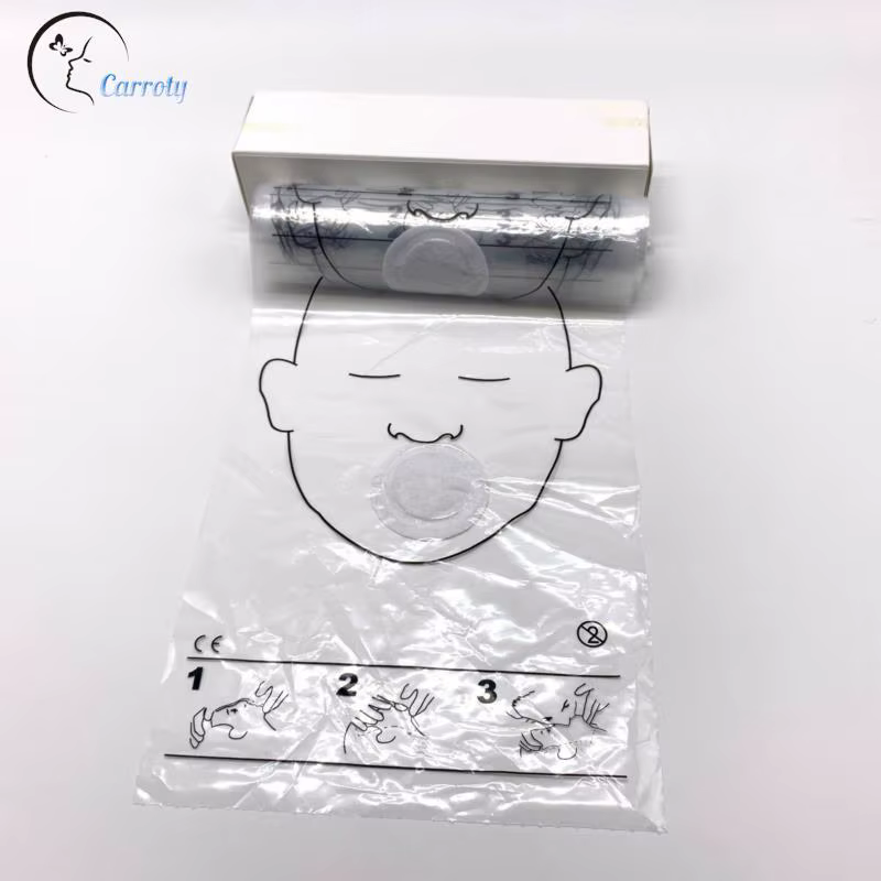 Masque de réanimation CPR, écran facial pour trousse de premiers soins, formation, 36 pièces/rouleau