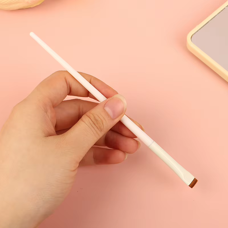 Brosse permanente à tête plate, 5 pièces, brosse de coiffure, stratification des cils, outil de sépa