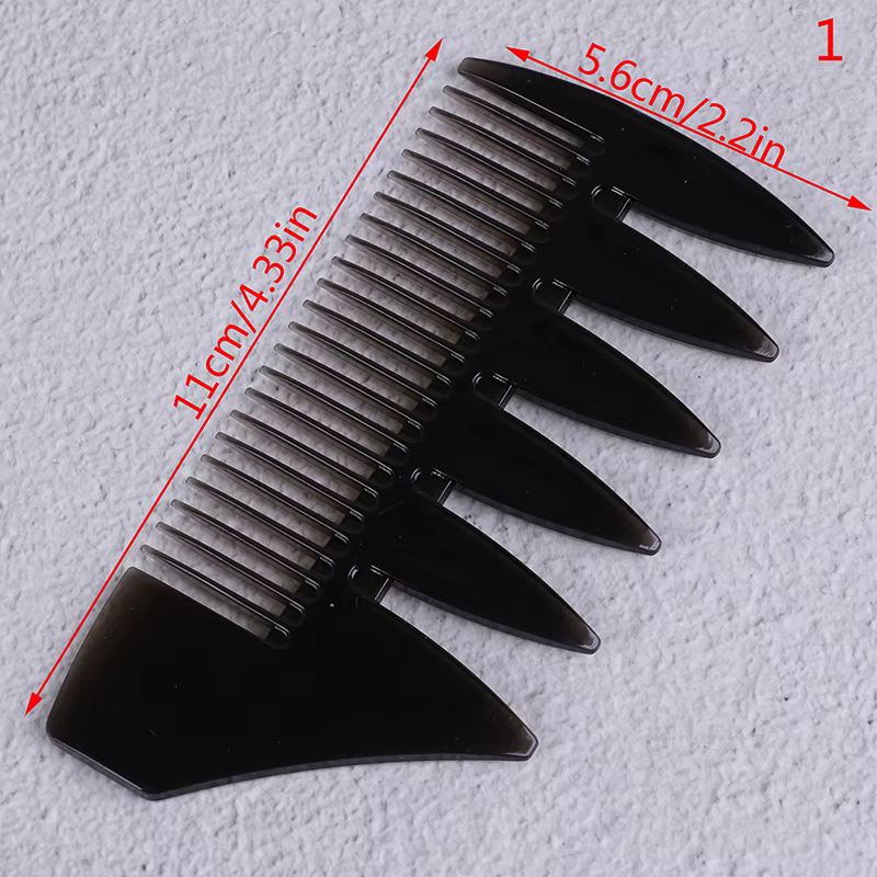 [GLOW] Peigne à cheveux à l'huile Peigne à dents larges Brosse à cheveux classique à l'huile pour ho