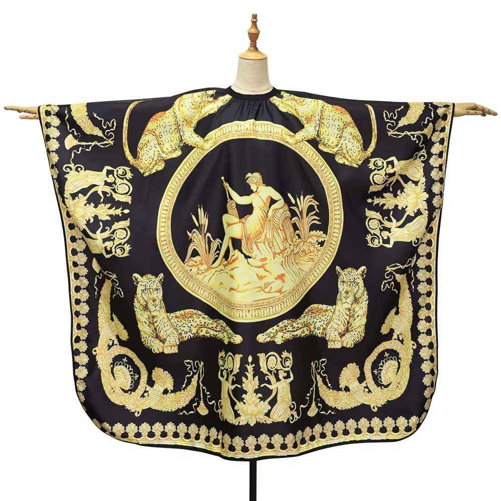 Cape de barbier coupe de cheveux manteau de coiffeur antistatique imperméable Salon de coiffure tabl