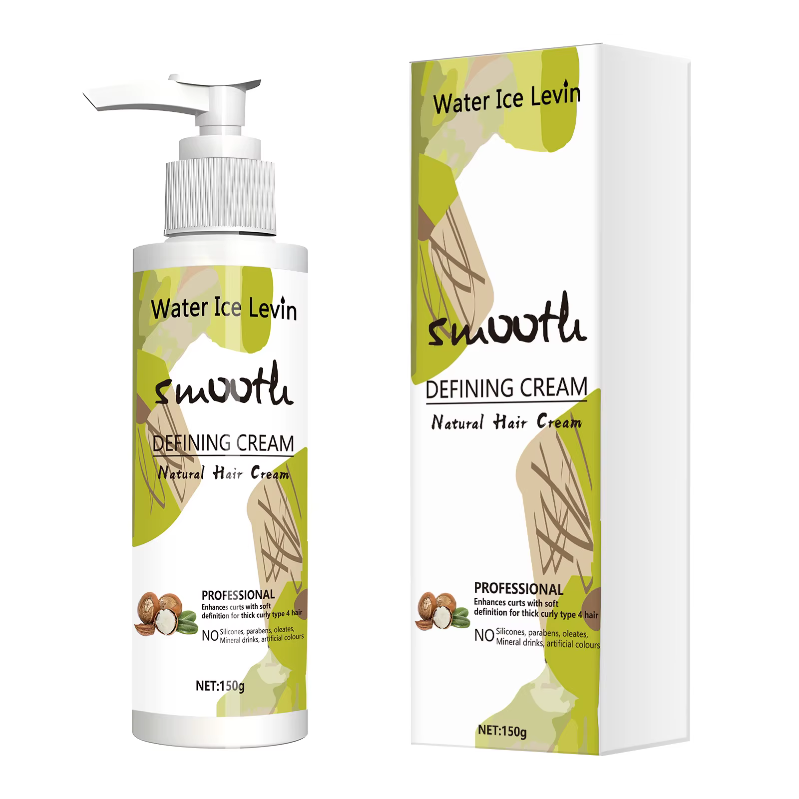 Love Your Curly Hair - All in One Curly Cream Styling, Anti-Curly Cream, Curly Hair, Repair, Definit