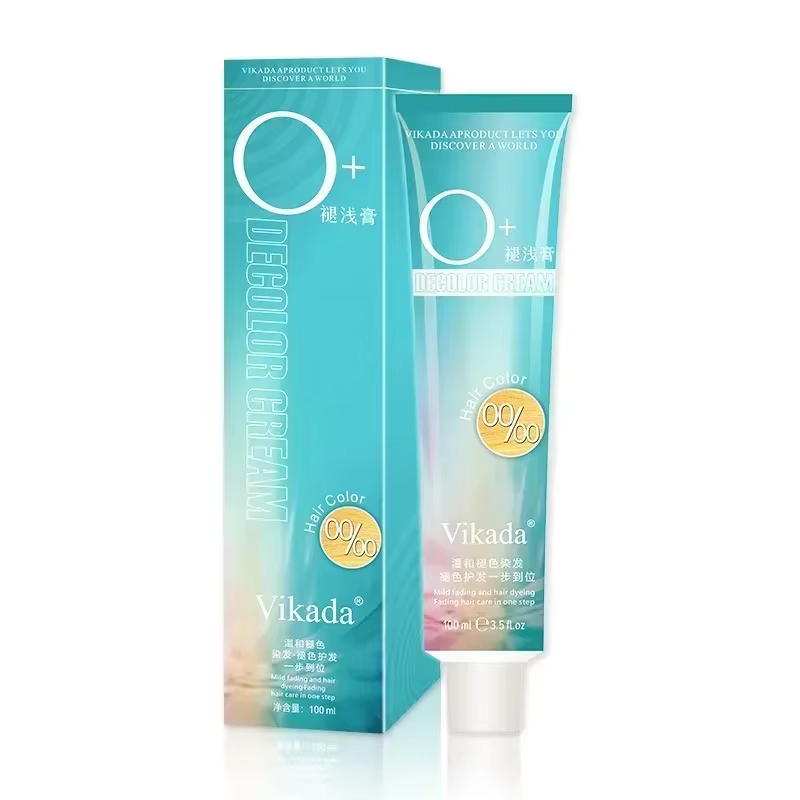 Pâte de décoloration de couleur pour cheveux, 9 degrés, or blanc, Agent de blanchiment insipide pour