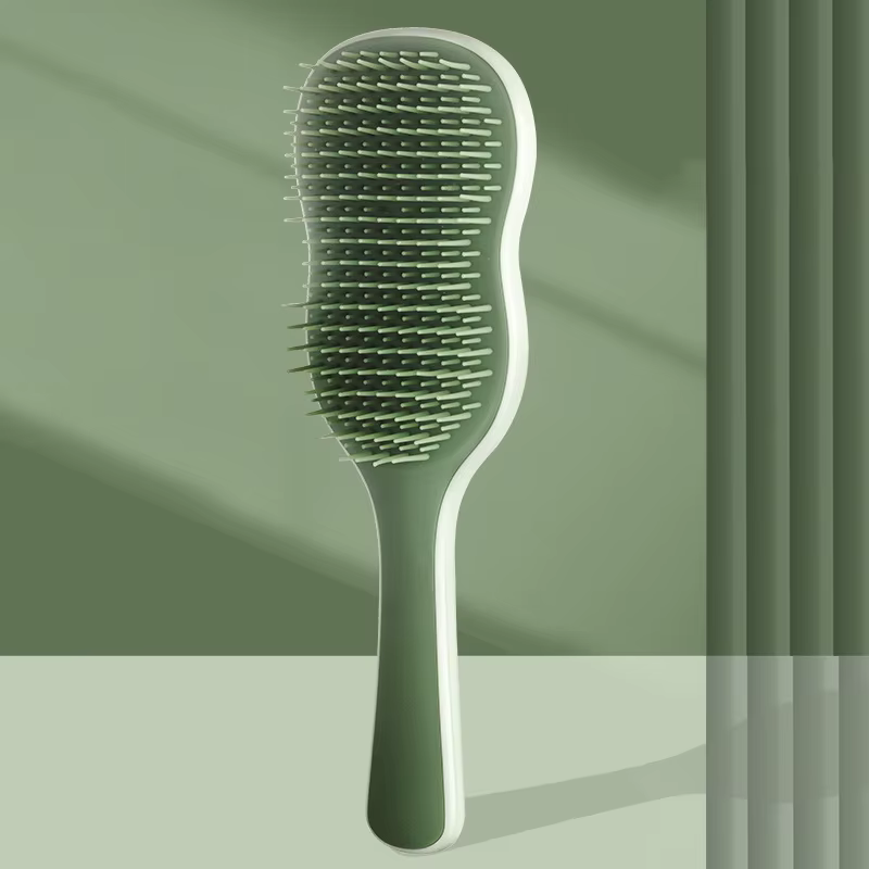 1 Peigne de massage antistatique pour le cuir chevelu, détoxifiant pour coiffure, séchage rapide, sp