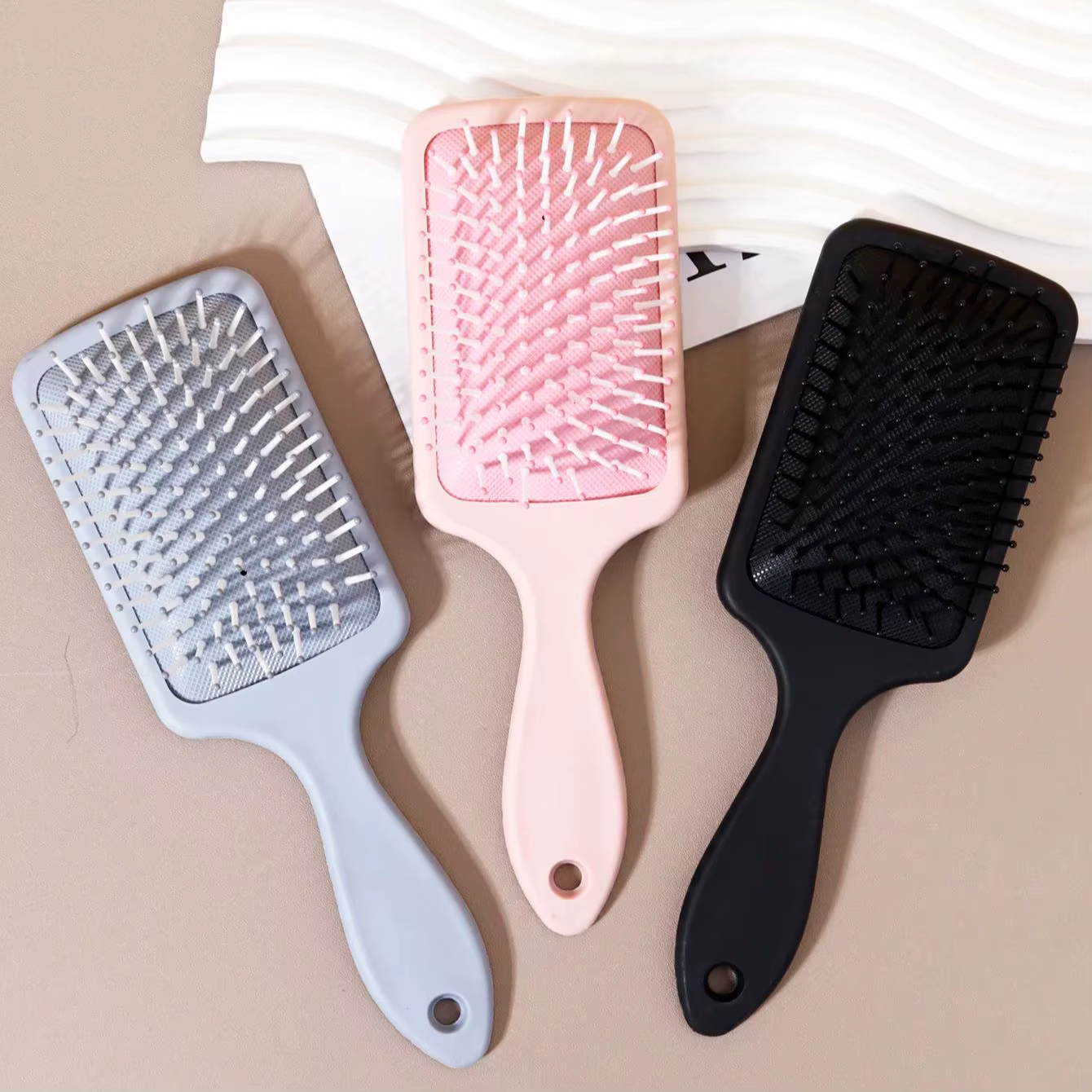 Peigne à coussin d'air de Massage, brosse à coussin d'air antistatique, peigne à coussin d'air carré