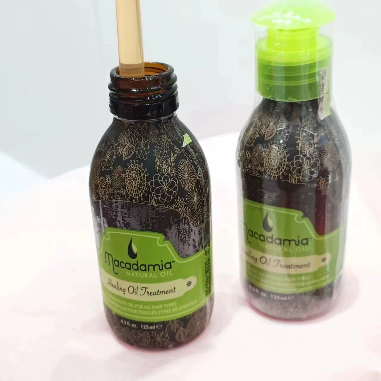 Huile de Guérison Macadamia pour Cheveux Lisses, 125ml