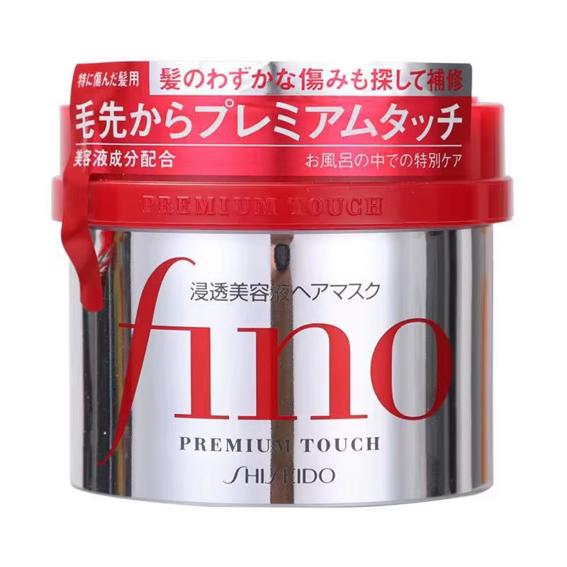 Shampooing et après-shampoing japonais FINO/Fennex 550ml, masque capillaire Fennex rouge
