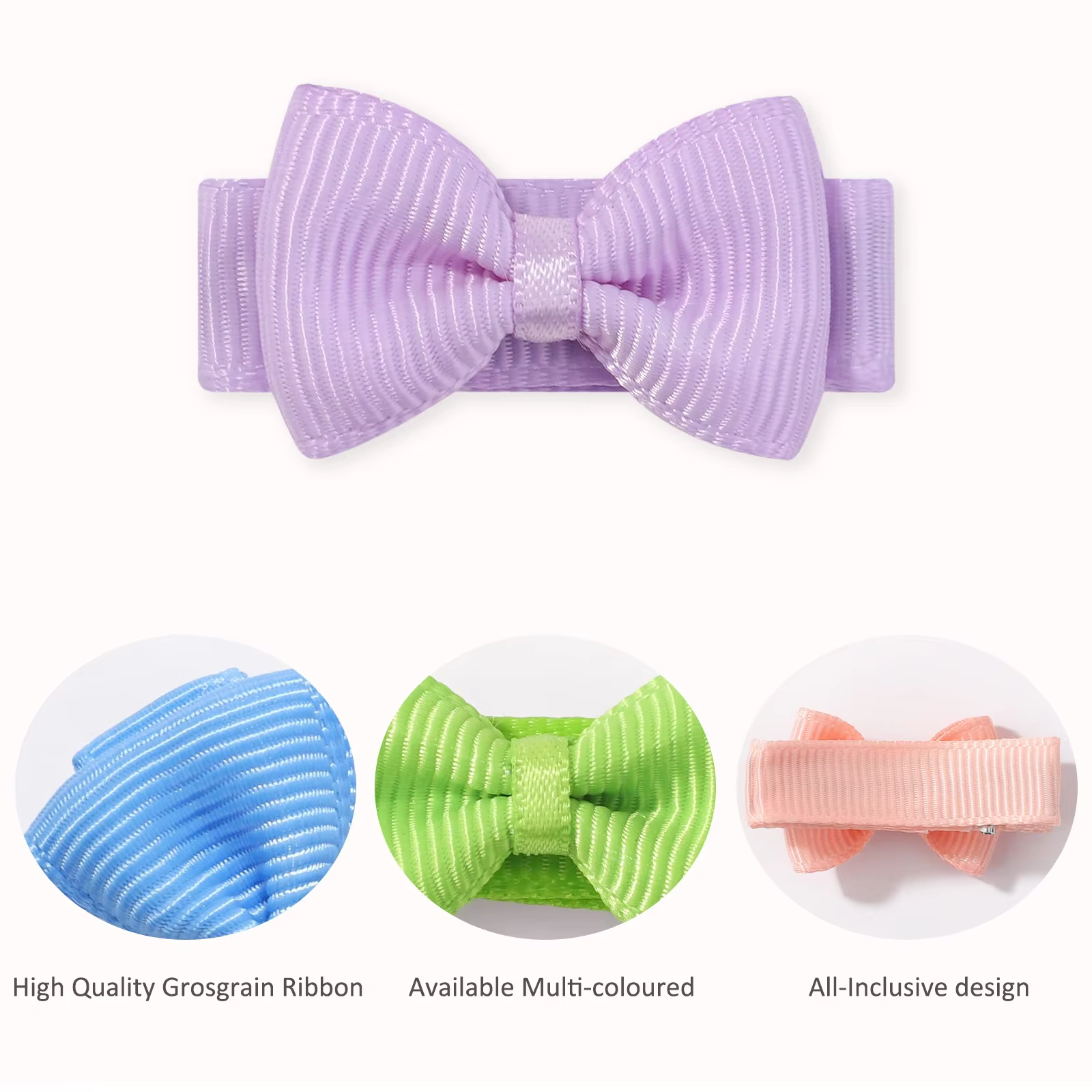 Bébé arcs 100 pièces 1.2 ''ruban cheveux arcs Clips pour bébé filles couleur bonbon nœud papillon ép