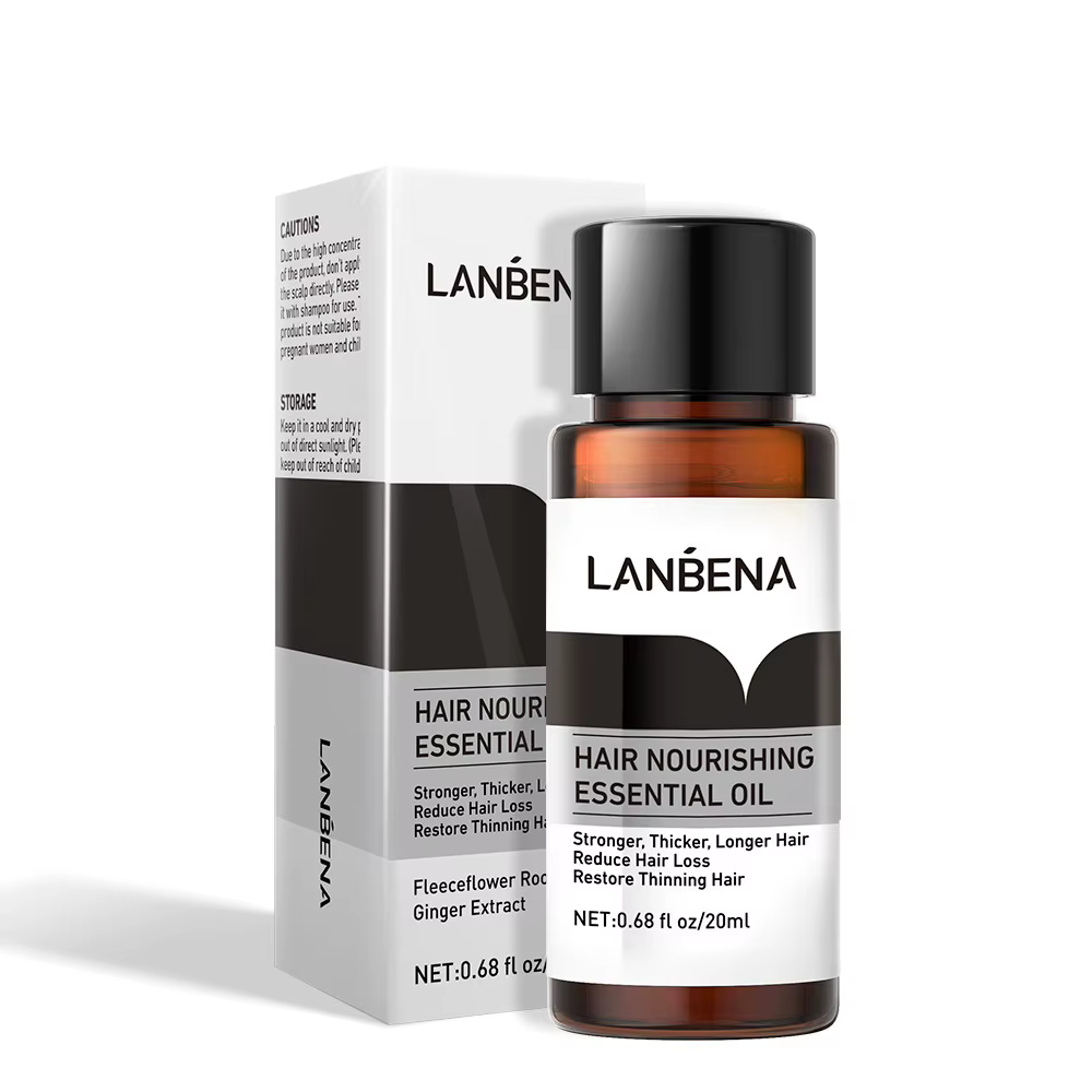 LANBENA huile essentielle nourrissante pour cheveux traitement Anti-perte de cheveux prévenir la cal