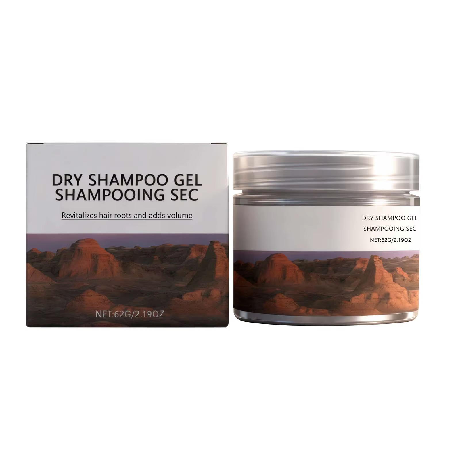 Shampoing sec Gel volumateur contrôle de l'huile rafraîchissant absorber la graisse propre cuir chev