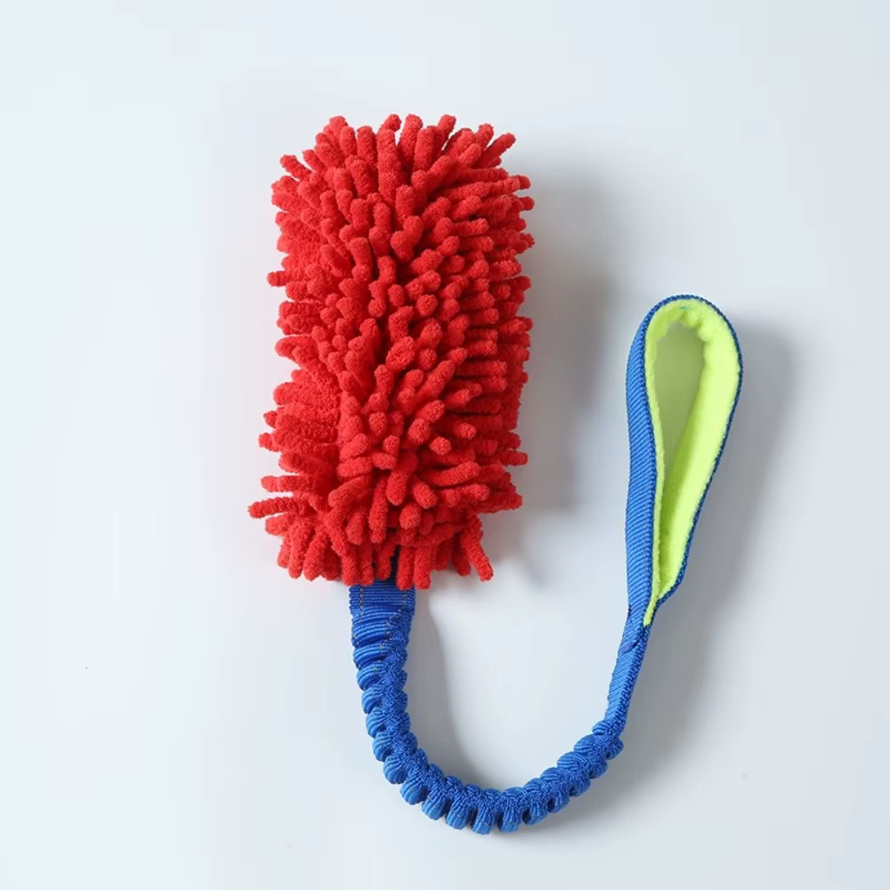 Balle à mâcher pour chien, corde colorée durable pour la mastication, jouet interactif pour animaux 