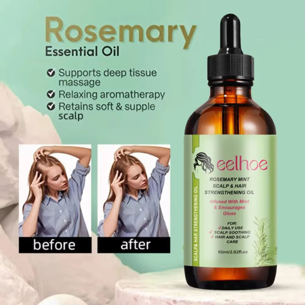 Huile essentielle de croissance des cheveux, soin nourrissant, traitement pour les extrémités et les