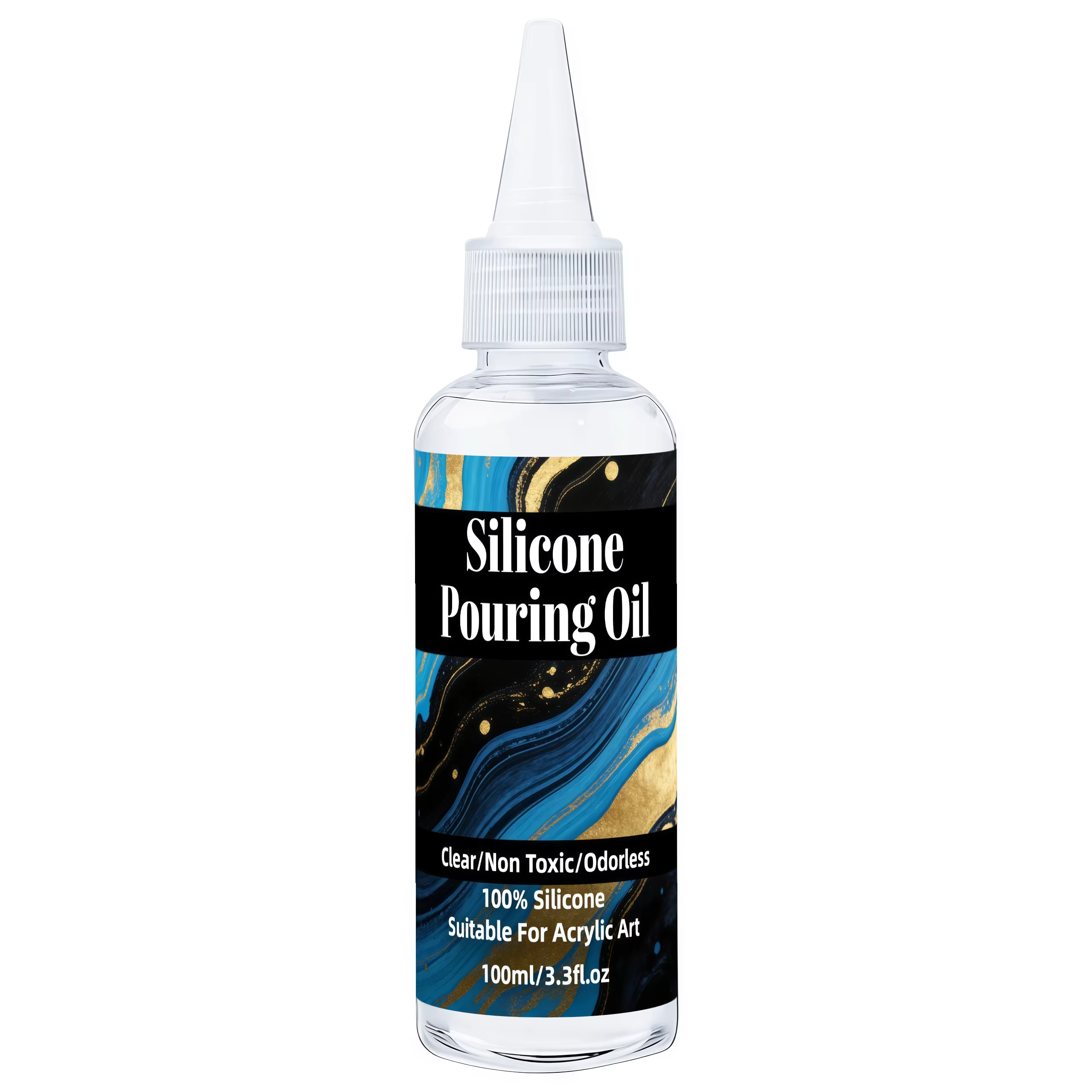 Huile de Coulée en Silicone - Medium Transparent pour Création de Cellules - Approuvé par les Artisa