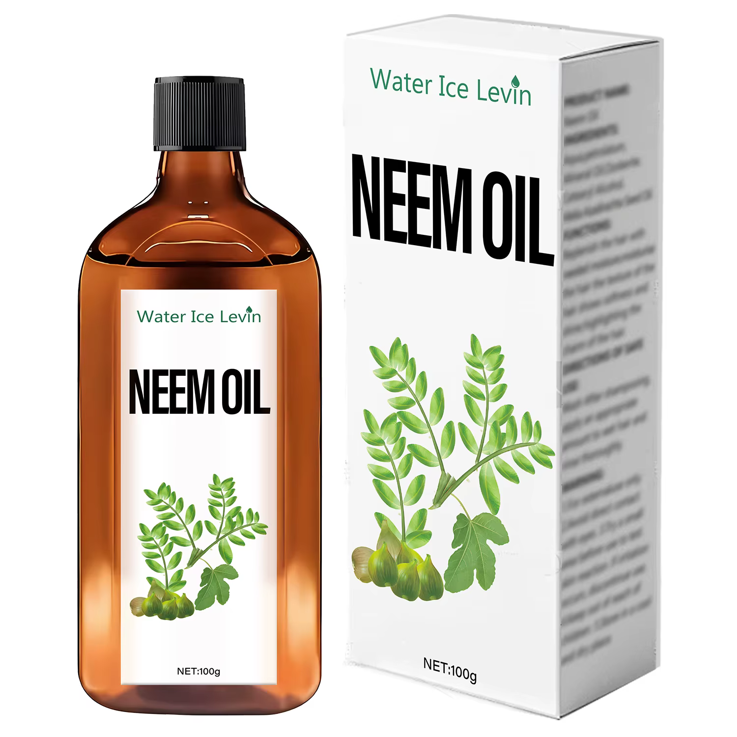 Huile de Neem pour Cheveux - Soin Hydratant Intense pour Cheveux Secs, Redonne Douceur et Éclat, Soi