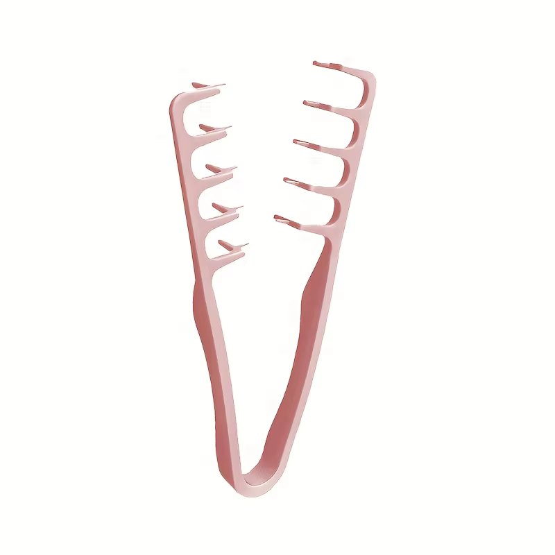 Peigne volumateur de cheveux, outil de coiffure texturé moelleux en plastique ABS pour cheveux norma