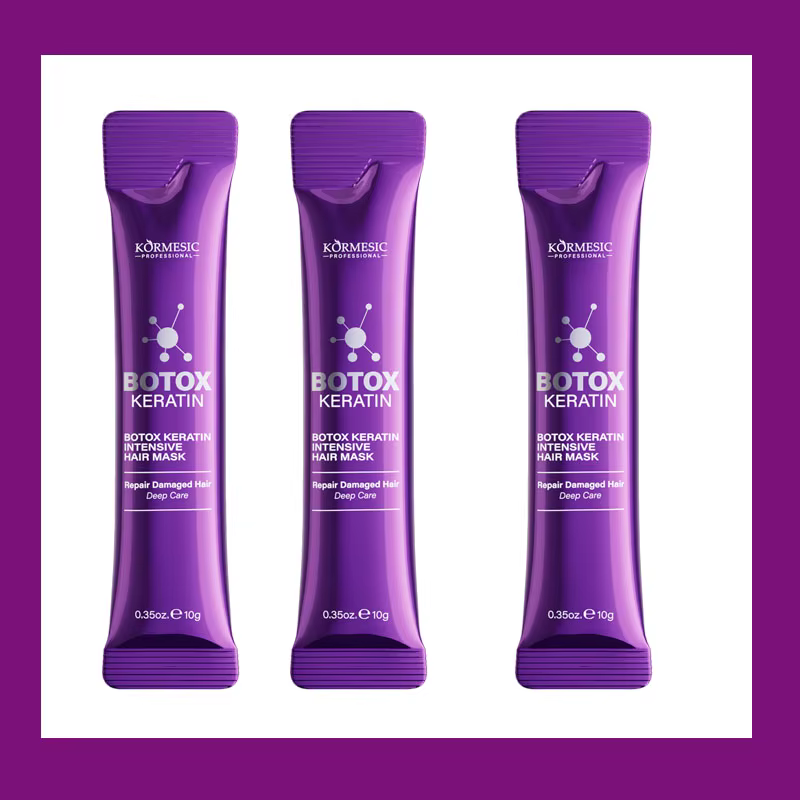 Masque capillaire magique à la kératine, réparation en 5 secondes des cheveux abîmés et crépus, doux