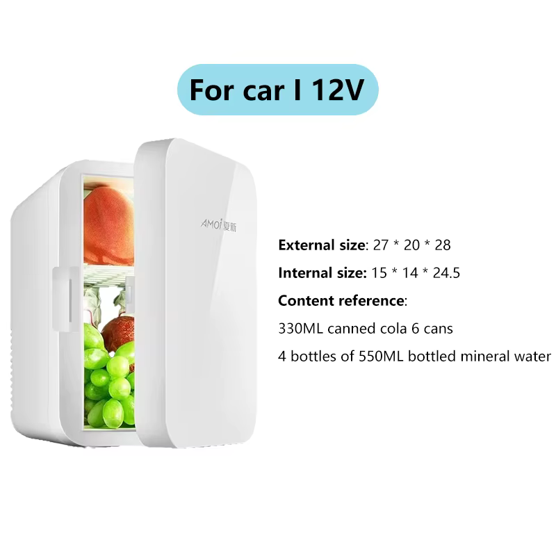 8L Mini réfrigérateur Portable voiture maison cosmétiques réfrigérateur voyage en plein air Camping 