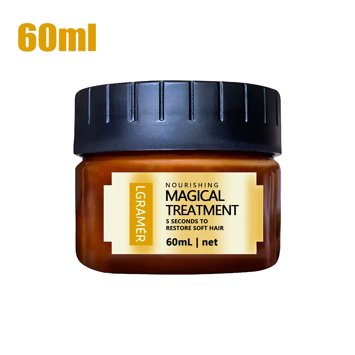 Masque capillaire Miracle 60/120ml, après-shampooing réparateur en 5 secondes, pour cheveux doux et 