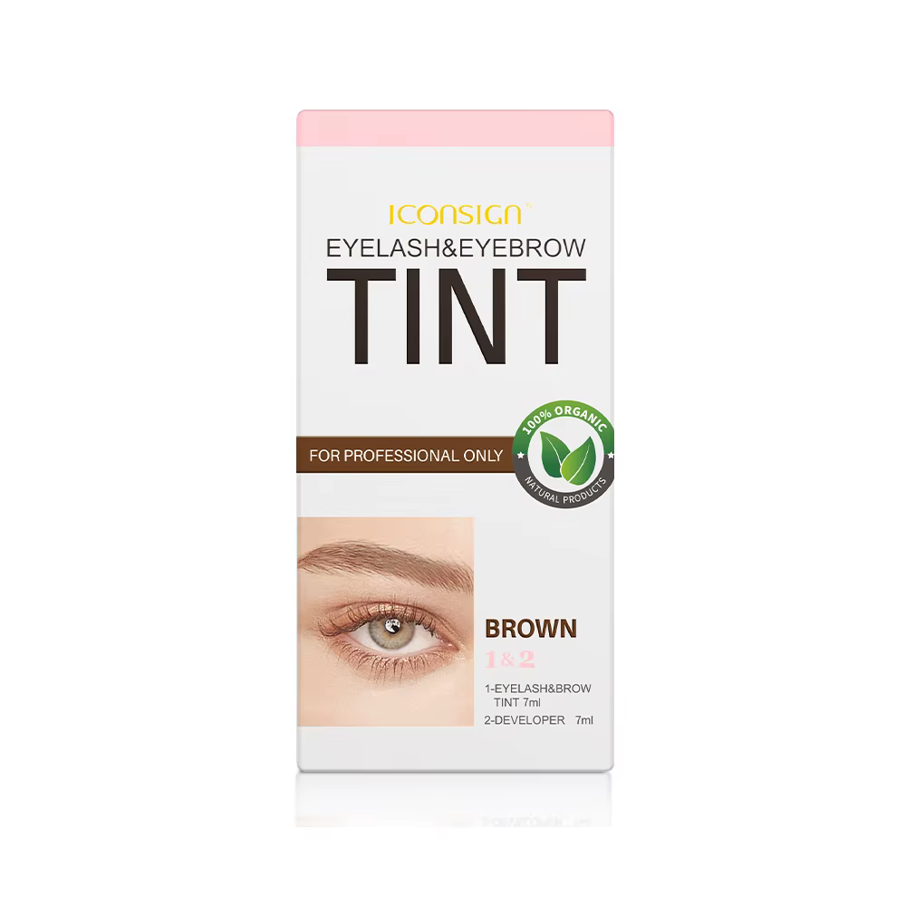 ICONSIGN – Kit de teinture pour cils et sourcils, Mascara, tatouage, yeux, outils de maquillage, gar