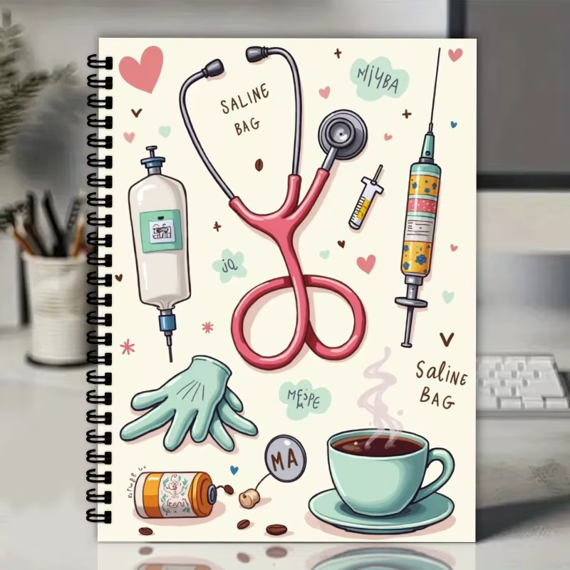 Carnet spirale pour assistant médical et infirmière, un cadeau mignon et pratique pour les femmes et