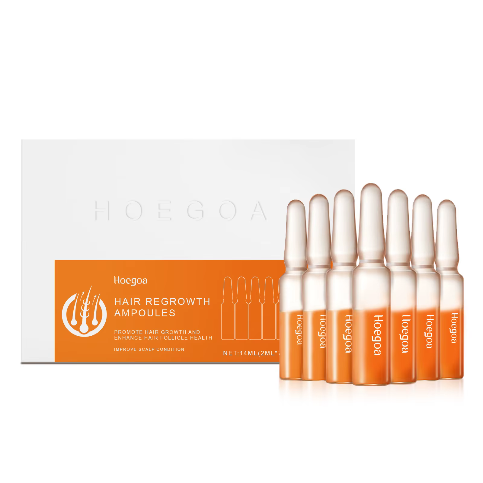 Ampoules de sérum pour la croissance des cheveux – Sérum nourrissant pour le cuir chevelu pour favor