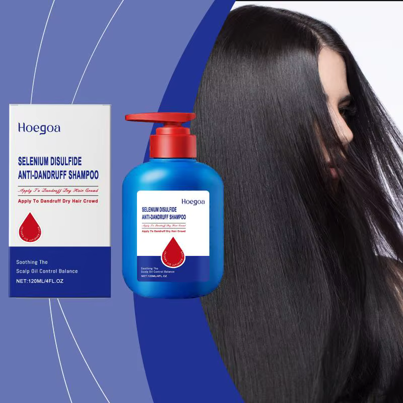 Shampoo au Sulfure de Sélénium Nettoyage en Profondeur Anti-Pelliculaire Réduit les Démangeaisons du