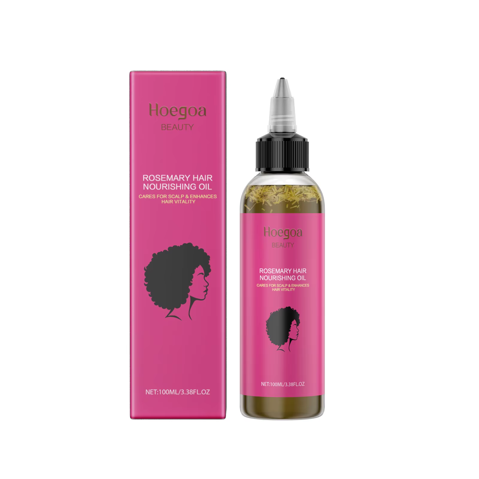 Huile Essentielle de Romarin pour Cheveux : Renforce le Cuir Chevelu, Prévient la Chute des Cheveux,