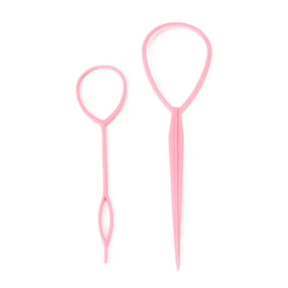 Peigne à queue pointue, outils de coiffure, brosse à sourcils à double tête, peigne à Triple rangée,