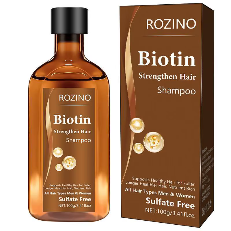 Shampoing à biotine pour la croissance des cheveux, Anti-perte de cheveux, Anti-pelliculaire, épaiss