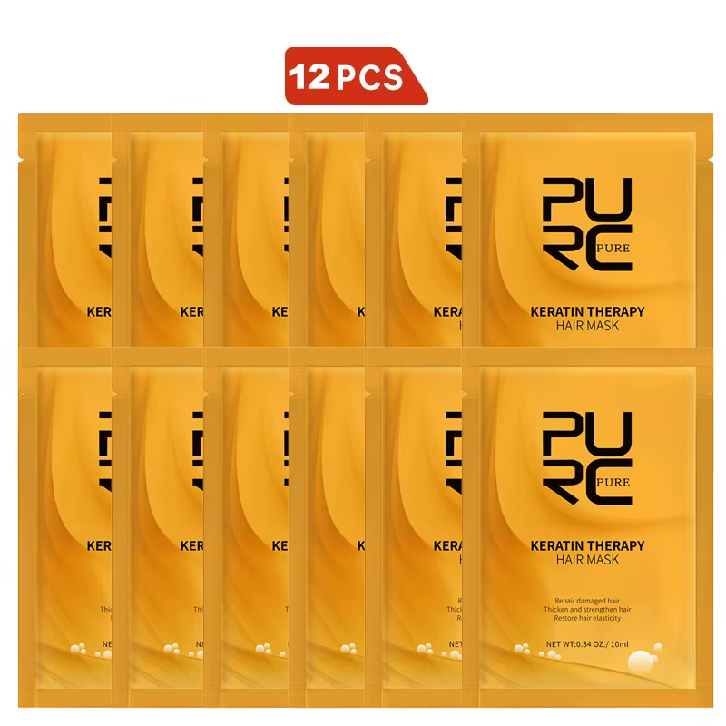 PURC 1000ml kératine pour traitement de lissage des cheveux lissage bouclés crépus kératine brésilie