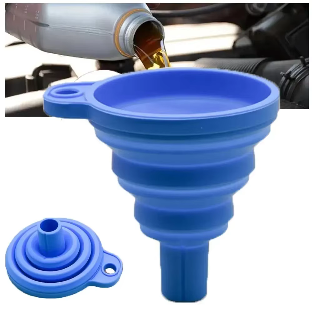 Entonnoir à tige longue pour voiture, outils de remplissage d'huile et de carburant, entonnoir d'hui