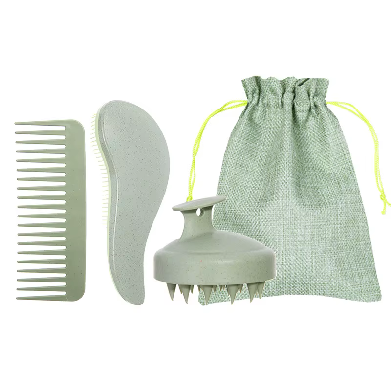 Masseur capillaire : brosse à shampoing en silicone pour la croissance, l'exfoliation et l'antipelli