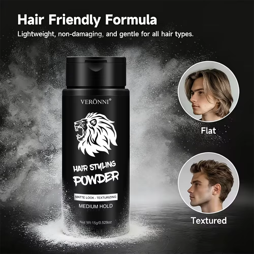 Poudre coiffante volumisante pour cheveux, contrôle du sébum, poudre pour cheveux volumineux, augmen