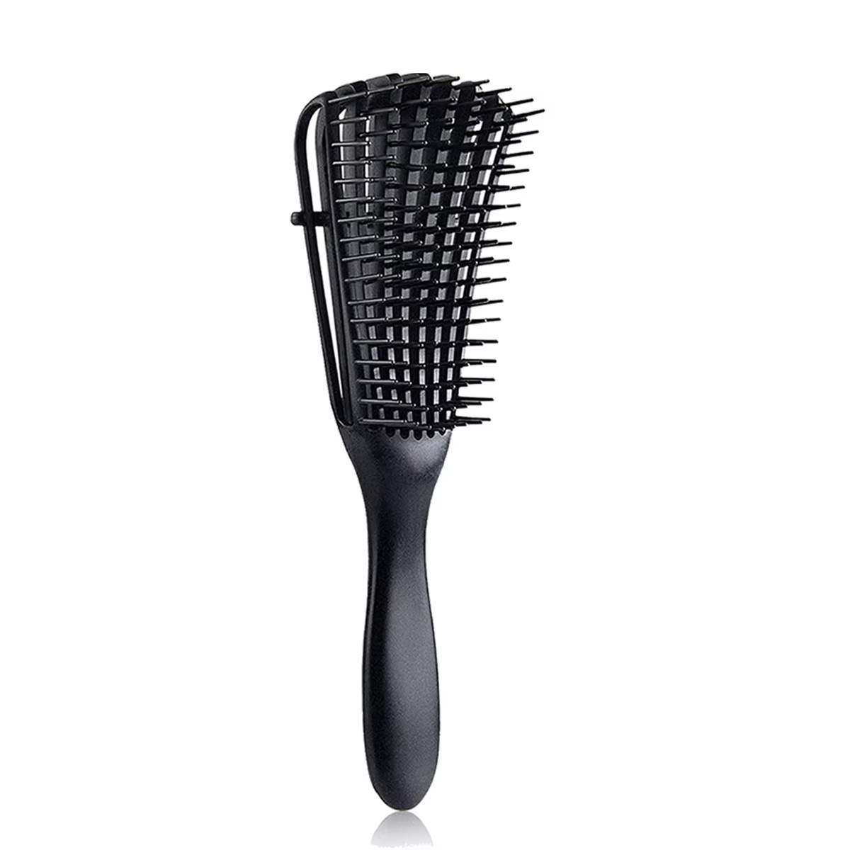 Brosse démêlante pour femmes, élimine facilement les nœuds, antistatique, brosse de massage du cuir