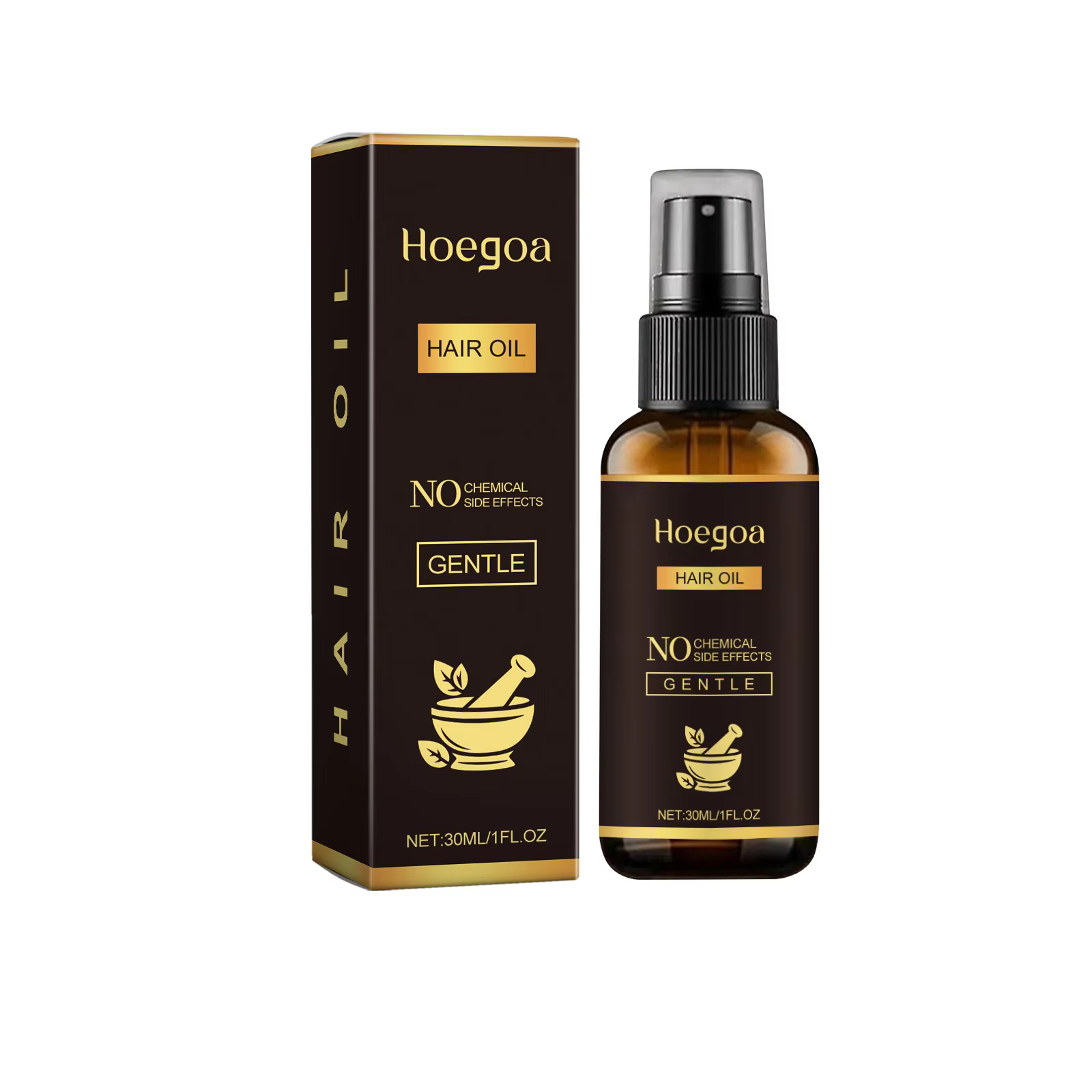 Spray de soin capillaire à base de plantes, nourrit le cuir chevelu et les feuilles de cheveux, liss
